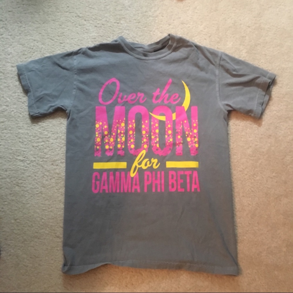 Over the Moon for Gamma Phi Beta T-Shirt